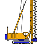 MODEL&CO, manufacturer of Continuous Flight Auger (CFA) rig equipment BF10 for foundation engineering. MODEL&CO, manufacturer of foundation engineering equipment