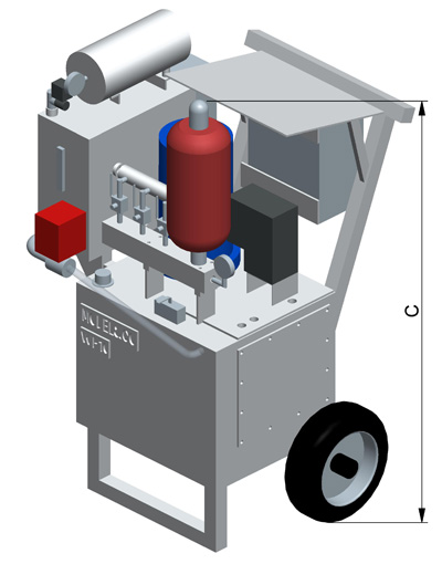 MODEL&CO, manufacturer of packer inflation pump equipment WP10 for foundation engineering. MODEL&CO, manufacturer of foundation engineering equipment