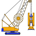 CHA, Hydraulic diaphragm wall grab