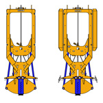 MODEL&CO, manufacturer of mechanical diaphragm wall grab CMP for foundation engineering machinery. MODEL&CO, manufacturer of foundation engineering equipment