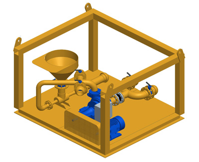 MODEL&CO, manufacturer of large capacity continuous and batch mixer MV20 for foundation engineering. MODEL&CO, manufacturer of foundation engineering equipment