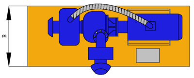 P160EV, Electric selfpriming mud pump with Vacuum system