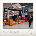 Model&Co shows at equipment exhibition <i>CTT</i> (Moscow, Rusia)