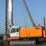 Used MODEL&CO BF10 CFA. Used engineering foundation equipment for piling, piles or micropiling rigs