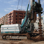 Used Casagrande B125 pile rig machine. Used engineering foundation equipment for piling rigs for large diameter boring